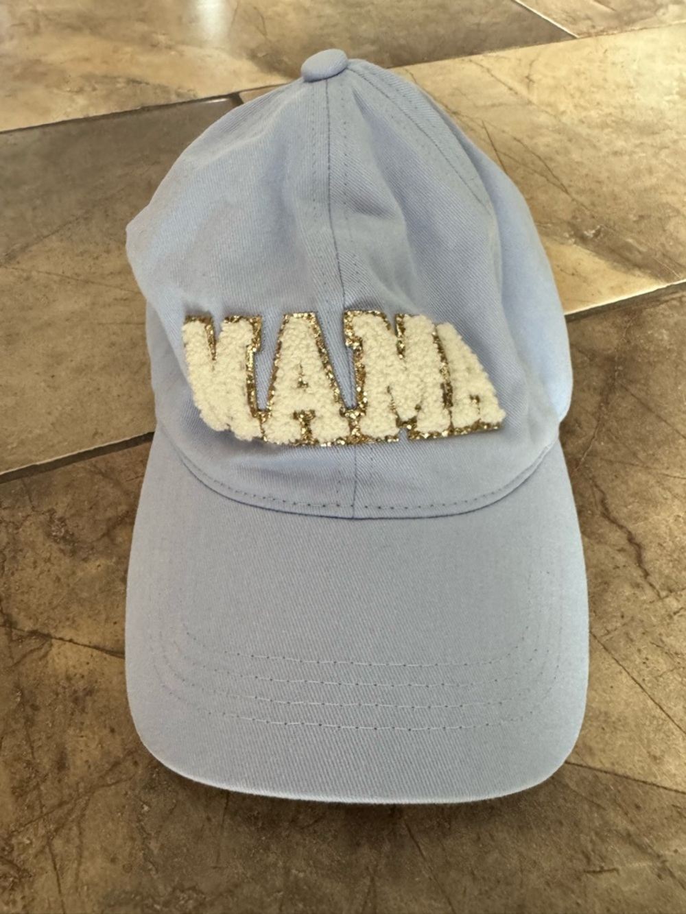 Light Blue Baseball Cap MAMA